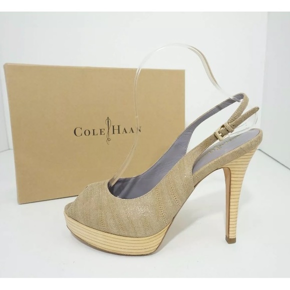 🆕 clearance‼️Cole Haan Mariela Air Open Toe Pumps US 9 - Picture 3 of 6